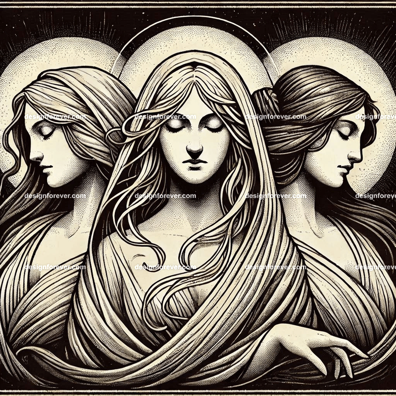 the 3 fates from greek mythology