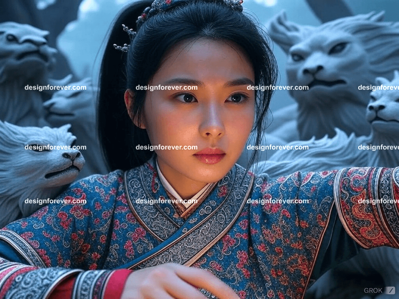 elite wuxia female warriors