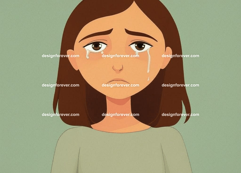 woman madly in love with man