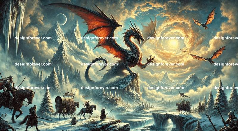 epic masterpiece of fantasy art