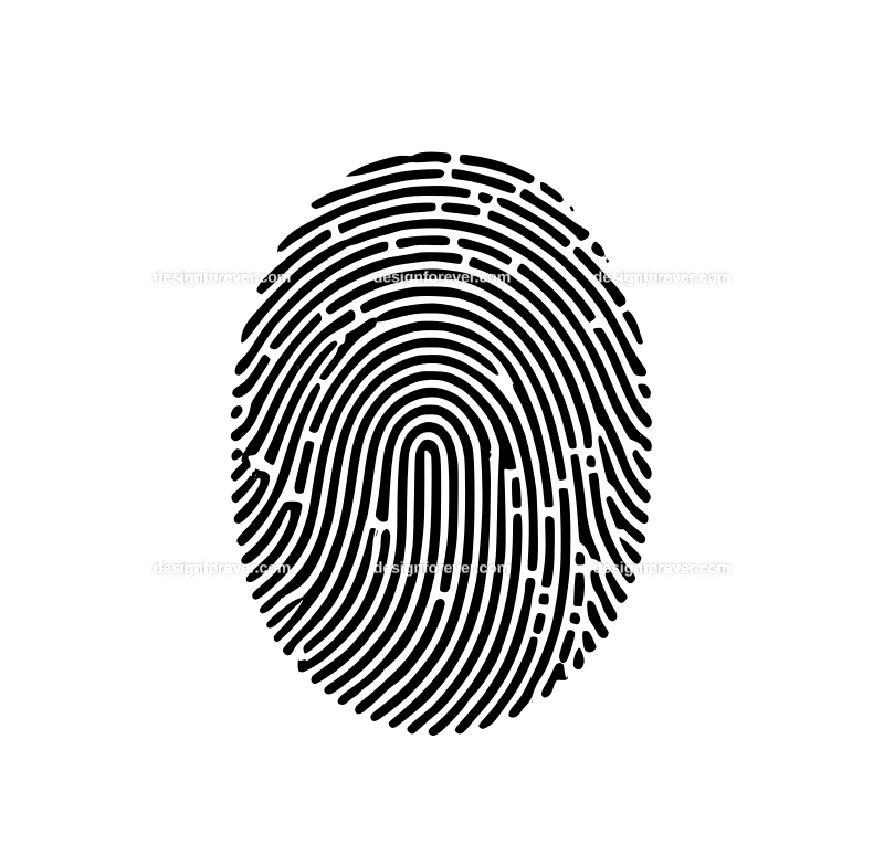 fingerprint graphic logo