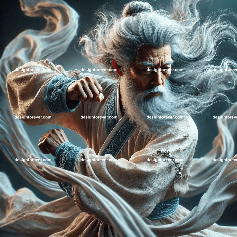 old powerful wuxia martial arts