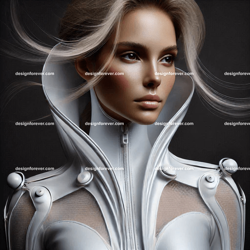 woman in white lycra mobile suit