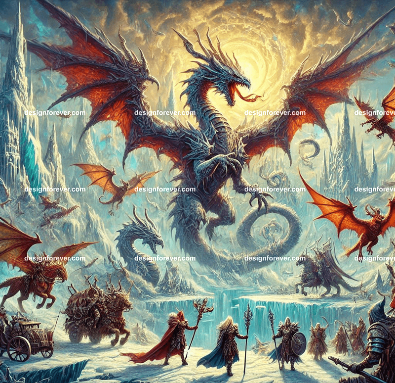 epic masterpiece of fantasy art