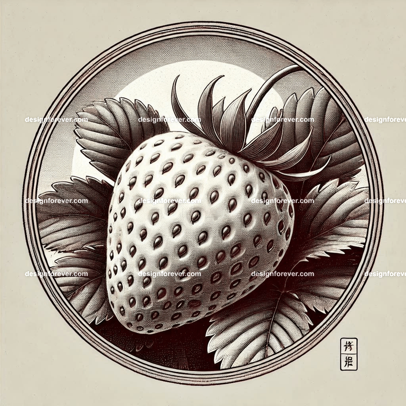 the strawberry