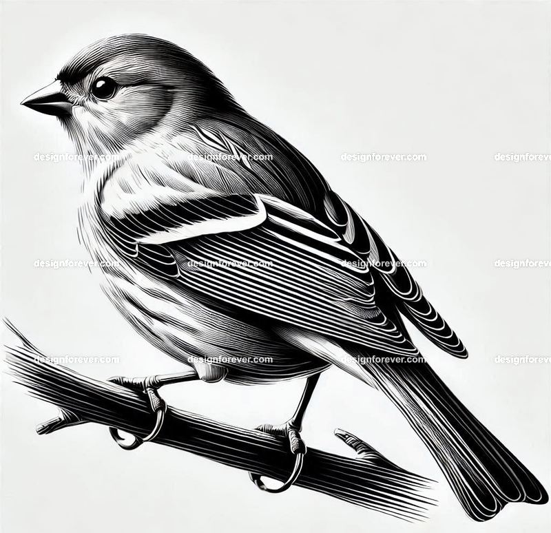 finch in different environments