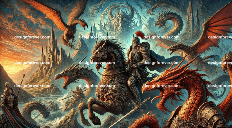 epic masterpiece of fantasy art