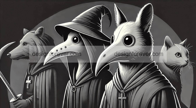 medival plague doctors