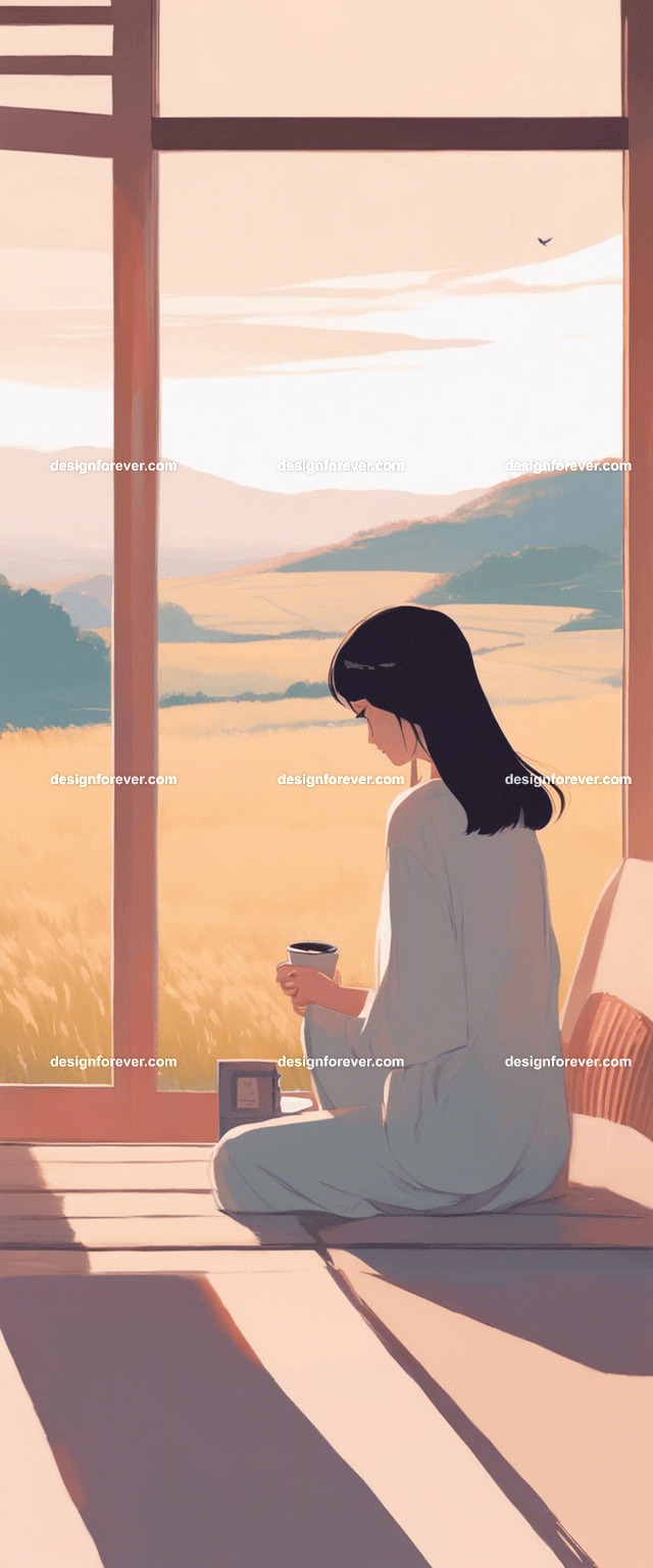 young woman cooking ramen