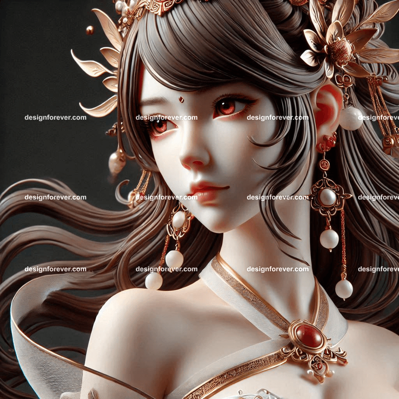 goddess character from japanese fantasy novel