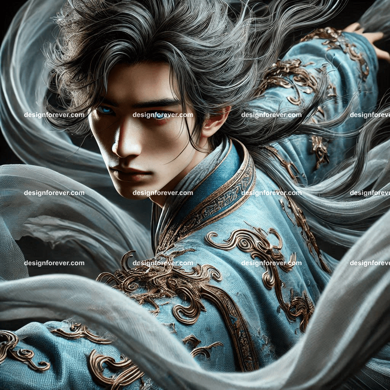 Qiao Feng 喬峯 from chinese novel semi gods and demi devils