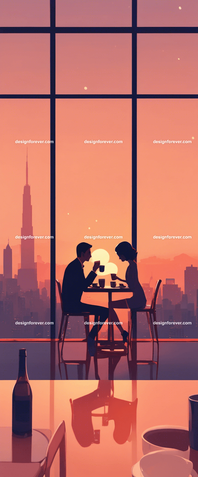 a couple wife husband girlfriend boyfriend celebrating new years xmas christmas holiday