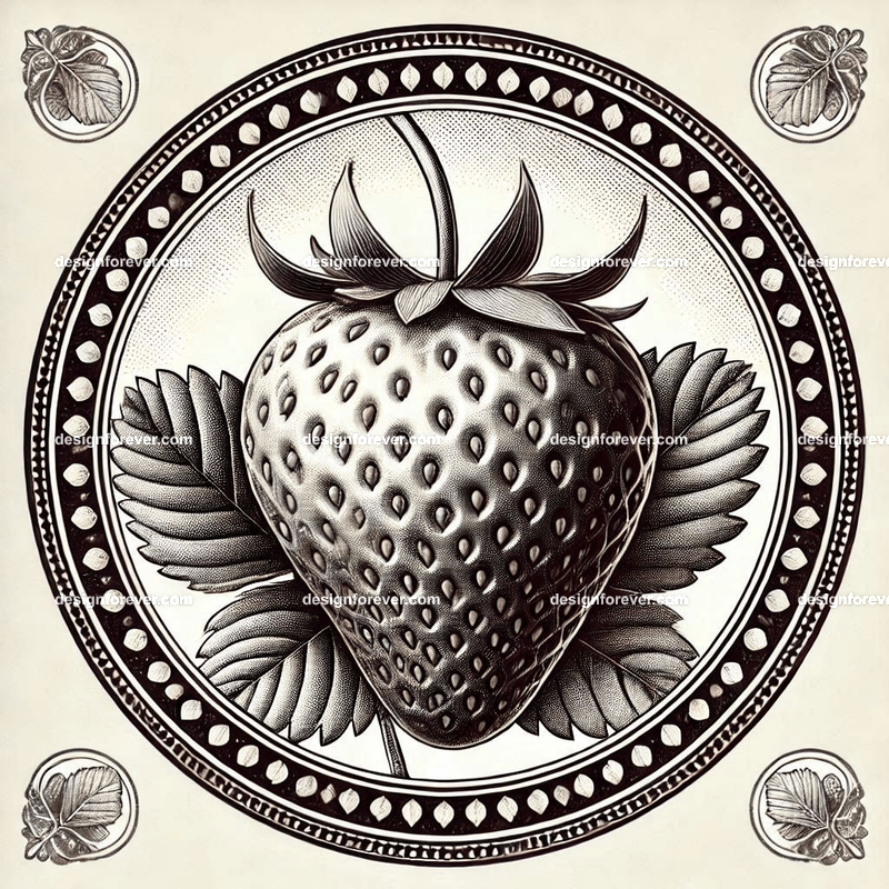 the strawberry