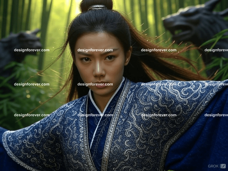elite wuxia female warriors