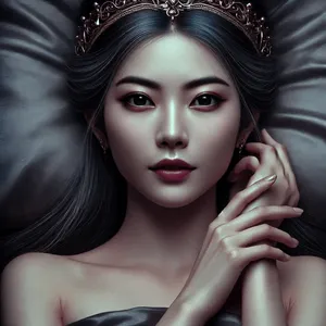 the evil queen in bed