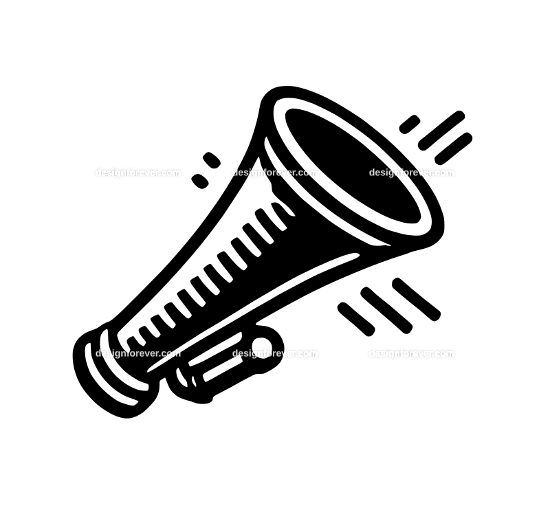 bullhorn graphic logo