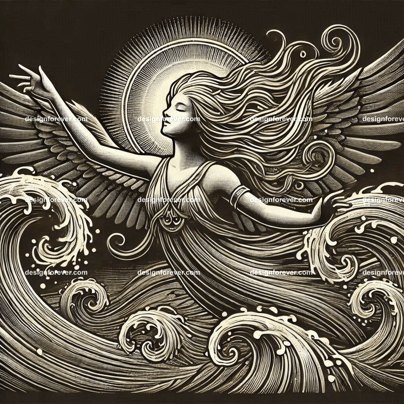 the angel of the forest