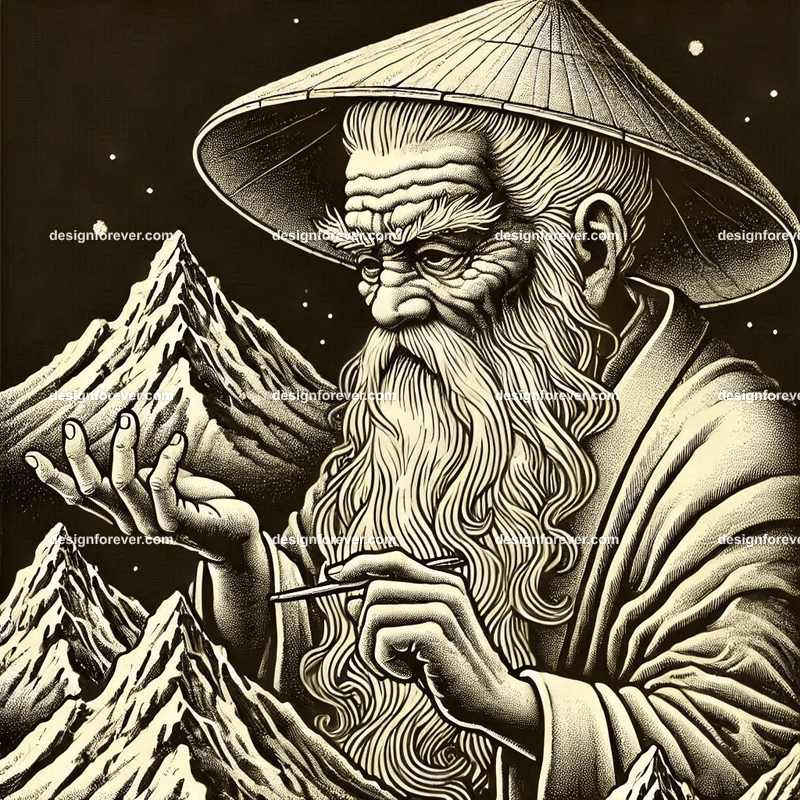 The Foolish Old Man Who Removed the Mountains (愚公移山)