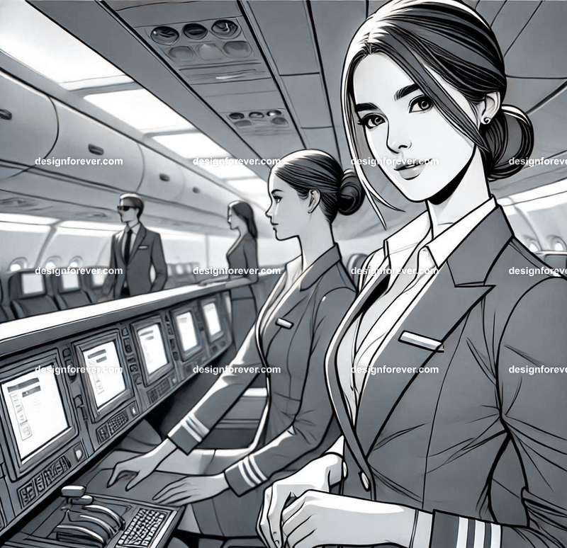 flight attendants