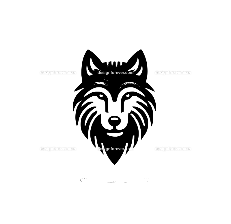 wolf graphic logo