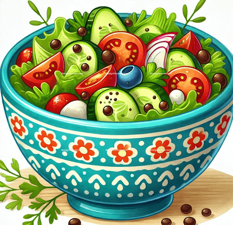 bowl of salad