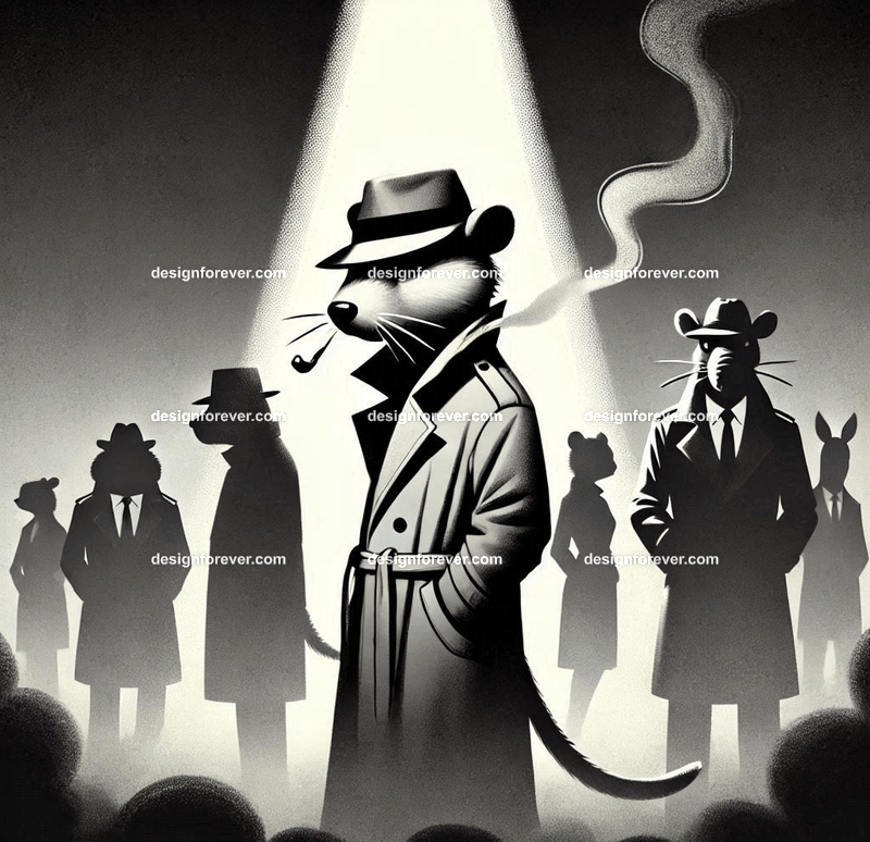 Animals as noir detectives