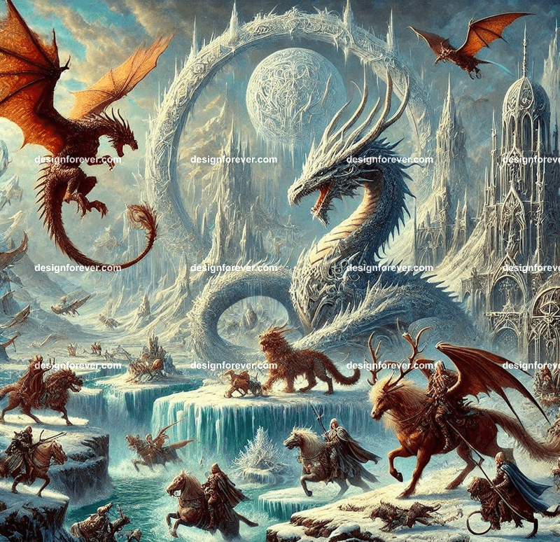 epic masterpiece of fantasy art