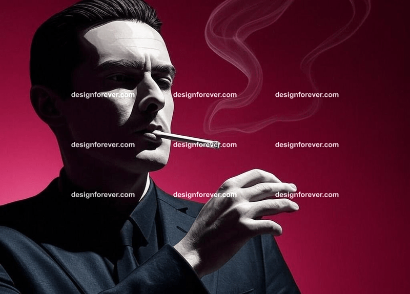 cigarette smoking man