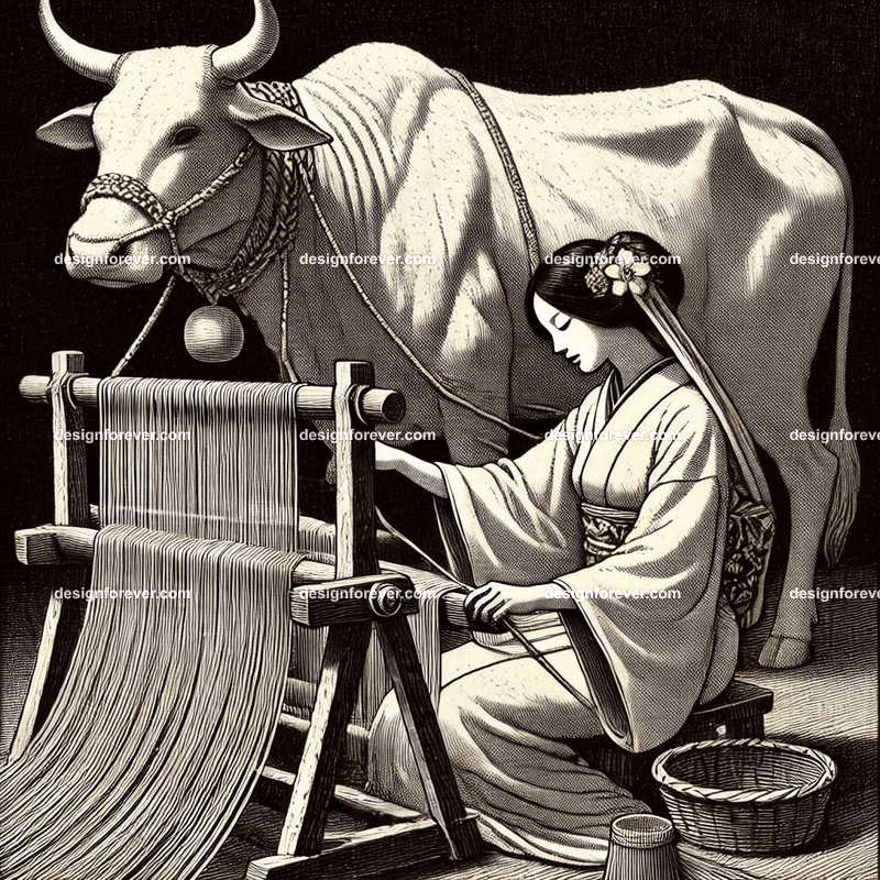 the weaver girl and the cowherd (牛郎织女)