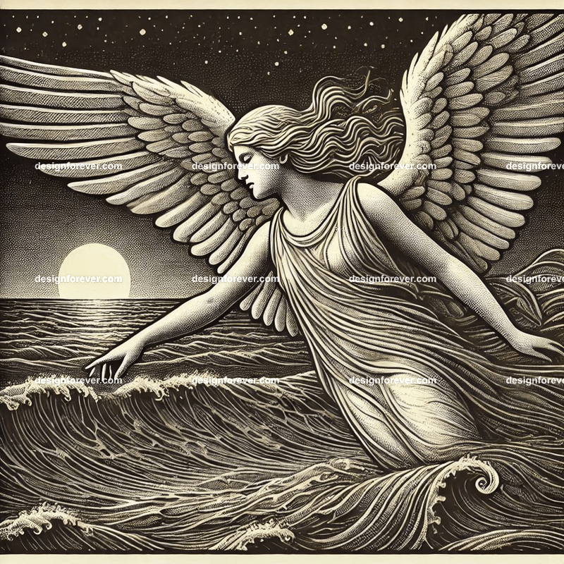 the angel of the forest
