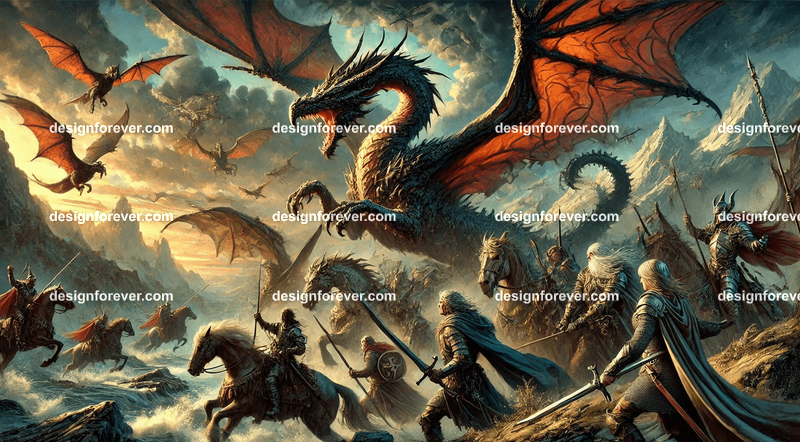 epic masterpiece of fantasy art